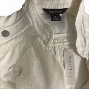 White House Black Market White Blazer